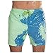 Skang Maillot De Bain À Couleurs Changeantes, Hommes Short De Bain Pantalons De Plage À Changement De Couleur Sensibles À La Température Mode Maillot Été Shorts de Plage Beachwear Swimwear