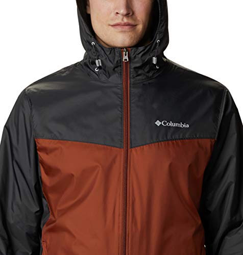 Image of Columbia Men's Glennaker Sherpa Lined Rain Jacket, Waterproof