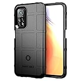 ZYZX for Xiaomi Mi 10T/Mi 10T Pro Call Phone Case, Redmi K30S Ultra Heavy Duty Shockproof Military Grade Drop Tested Field Phone Case TPU Bumper Full Body Rugged Hard Cover for Xiaomi Mi 10T HD-Black