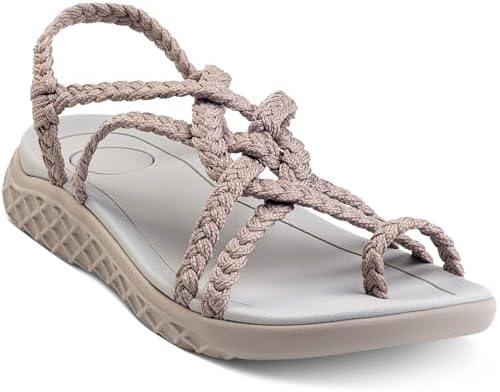 Plaka Explore Walking and Hiking Sandals for Women with Arch Supp...