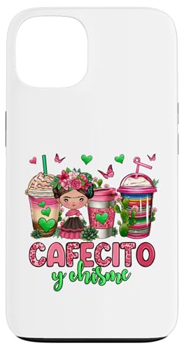 Cafecito y chisme Coffee Cups �X�}�z�P�[�X iPhone 13 �p