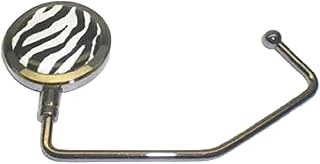 Totes for Her Handbags Caddy Accessory Hooks with Light for Women (Zebra Print)
