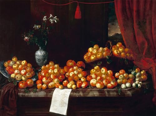 De Célèbres Tableaux Fruits Bimbi Impression Toile Haute Définition 60x90cm