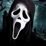 HigoYXP Halloween Scream Mask, Horror Scary Mask, Scream Face Mask, Full Head Horrible Skull Face Mask for Halloween Costume Cosplay Party