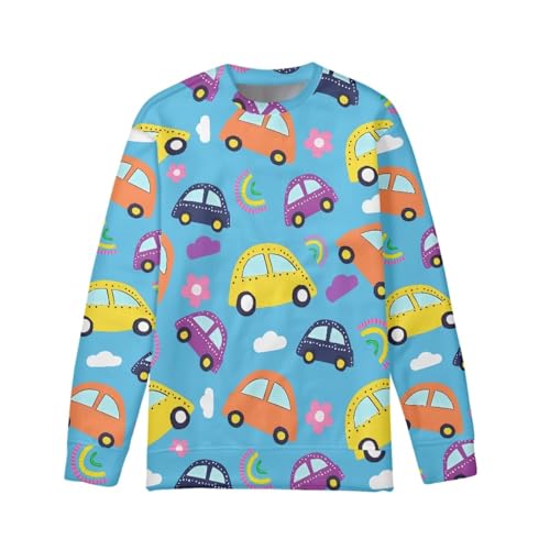 Kids Fall Sweatshirt Funny Graphic Hoodie Long Sleeve Pullover Fashion Loose Fits