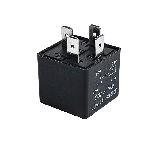 Yiephiot CAR-JDQ 2 Pack Car Relay 4 Pin 12V 40 Amp Model No : Jd2912-1H-12Vdc 40A 14Vdc thumb #5