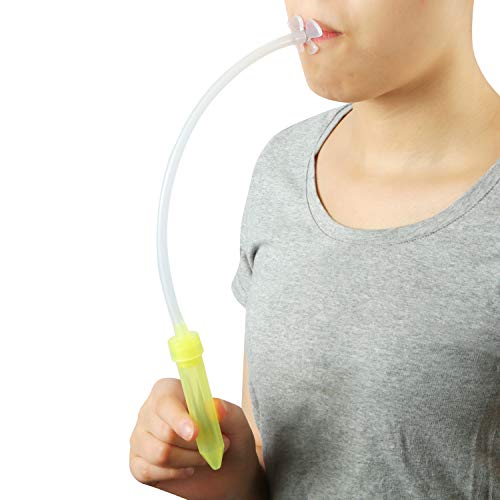 Amplim Battery Operated Baby Nasal Aspirator with Snot Sucker and 30 Hygiene Filters, AMP1906, Blue - Thumbnail 5