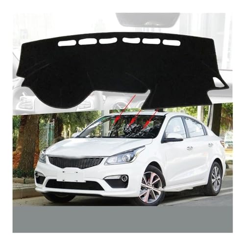 Tapis de tableau de bord pour KIA Rio 3 K2 2012-2016 version russe - 2