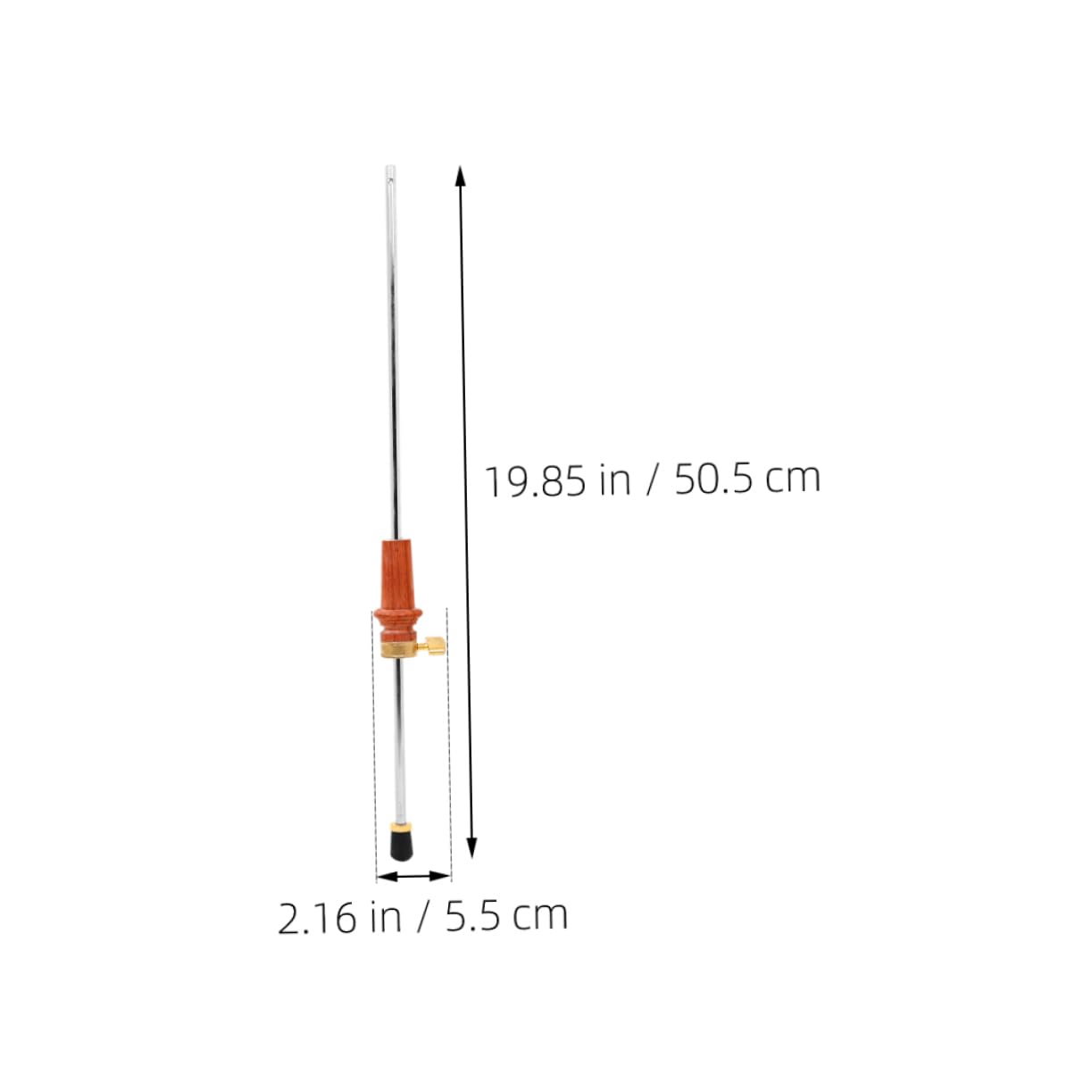 HANABASS Adjustable Cello Support Rod Durable Cello Endpin with Enhanced Stability Convenient and Sturdy Design for Improved Control and Precision