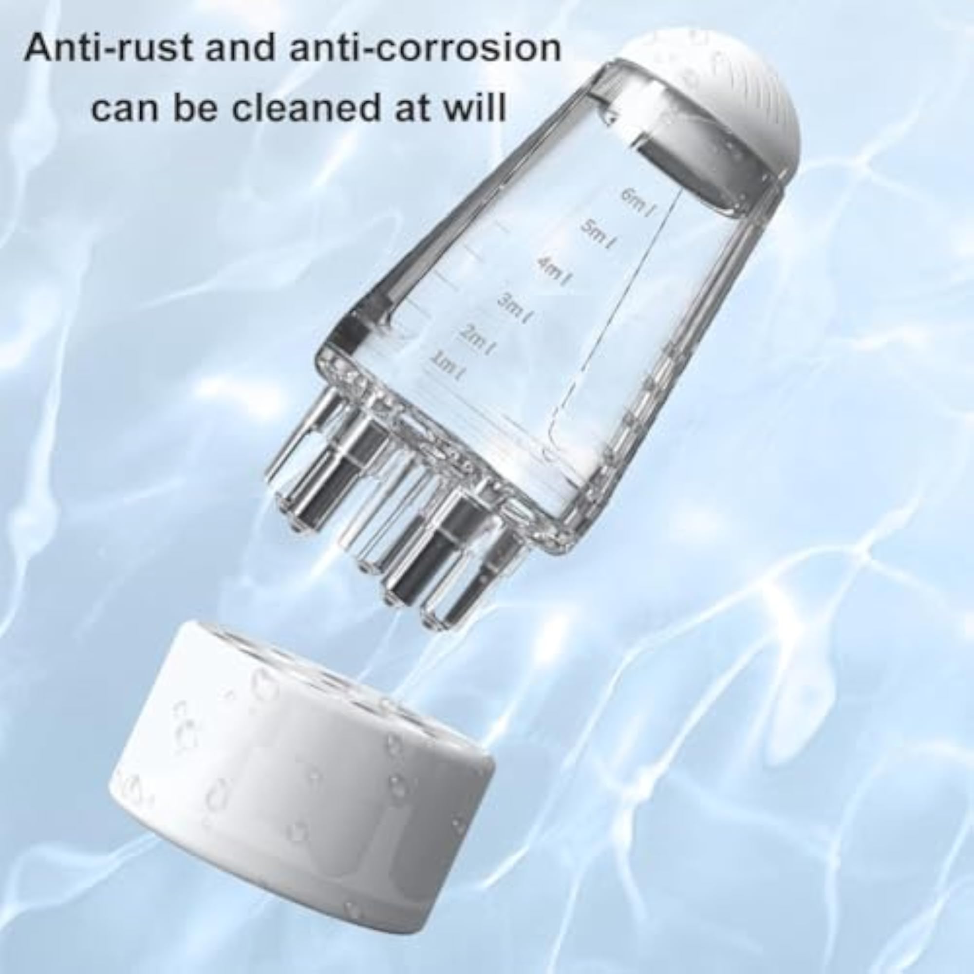 6ml Hair Oil Applicator Bottle with Scalp Massage Roller Comb