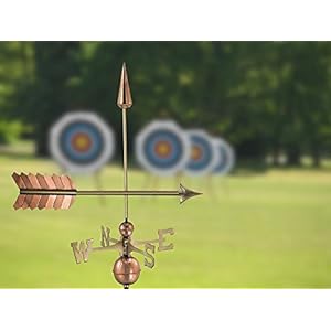 Good directions arrow weathervane pure copper  urban country home decor
