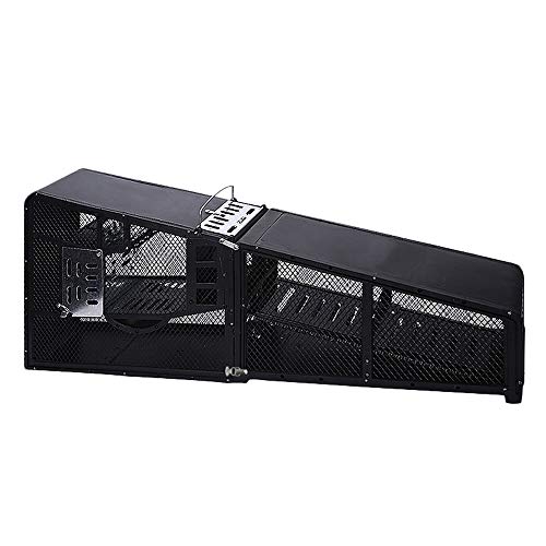 Indoor/outdoor mouse trap, powerful mousetrap, continuous mouse capture, high efficiency, fully automatic, let the mouse relax, have cages for storing mice, advanced and thoughtful design, packaging v