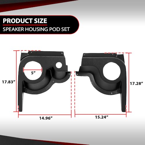 Set de Carcasa para Parlantes Compatible con EZGO TXT 1994-2013 miniatura 3