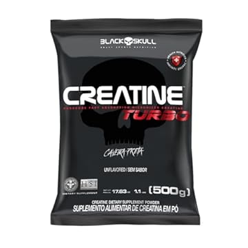 Black Skull Creatina Turbo 500g Refil