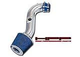 High Performance Parts Short Ram Air Intake Kit & Blue Filter Combo Compatible for 2001-2005 Lexus IS300 3.0L L6 Engine