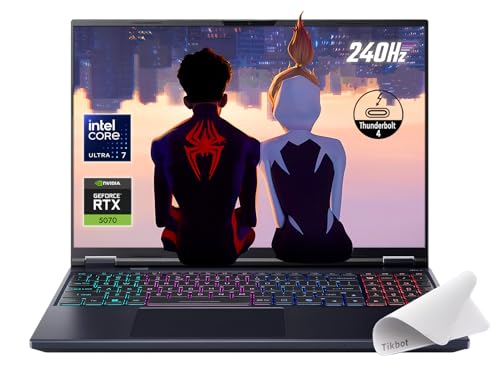 Image of Acer Predator Helios Neo 16.0 inch (2560 x 1600) 240 Hz IPS Gaming Laptop- GeForce RTX 5070 Laptop GPU - Intel Core Ultra 7 255HX - W /Mouse pad (64GB RAM | 2TB PCIe SSD)