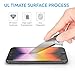 MANTO 2 Pack Screen Protector for iPhone SE (2022, 2020), 8, 7, 6S, 6 - Full Coverage Tempered Glass (4.7 Inch, Black)