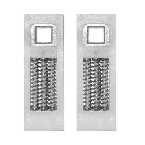 UPVCSTORE uPVC Replacement Door Handle Springs Cassette Pair - Stop Sagging Handles, White
