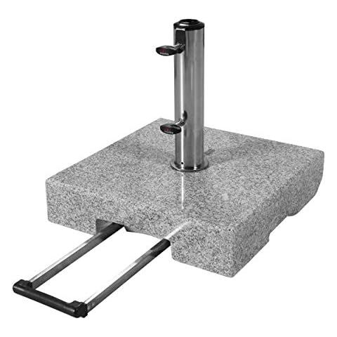 Support de parasol Doppler en granit 45kg Cover