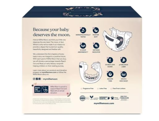 Miniatura 4 de Generic Pañales y toallitas desechables de lujo Moon Baby Shower, idea de regalo, vegano, 324