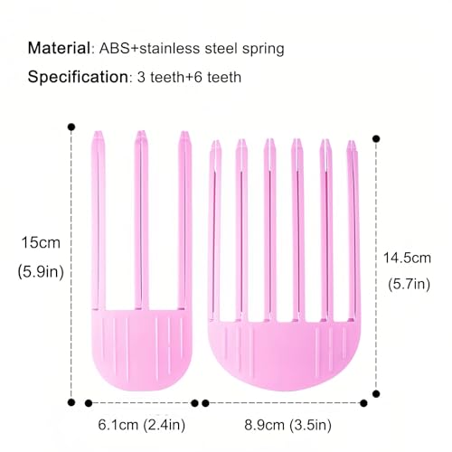 Pinzas para dar volumen al cabello, paquete 2 piezas miniatura 5