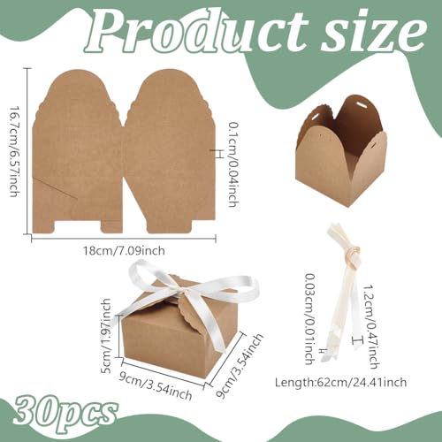 Petite boîte à biscuits carrée pour protéger vos chocolats de Noël - 2