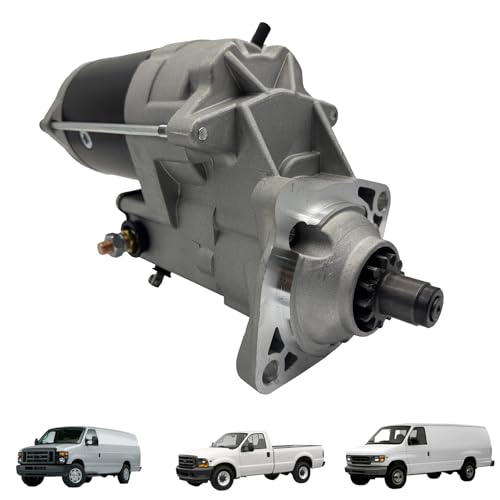 Starter Motor Compatible with Ford 7.3L Powerstroke Diesel 1995-2003 F-250 F-350 Super Duty...