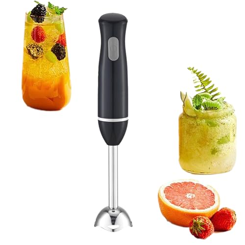 Batidora de Mano | Aparato de Cocina Eléctrico Desmontable | Batidora de Mano Eléctrica - Para Oficina Hogar Viaje Cocina Puré de Sopa Comida para Niños Batidos Aderezos para