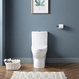 OVE Decors Beverly Two-Pieces Elongated Toilet White 2-Piece Toilet White