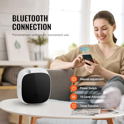 Difusor aromático eléctrico Happybuy 100ml Bluetooth Smart Scent miniatura 4