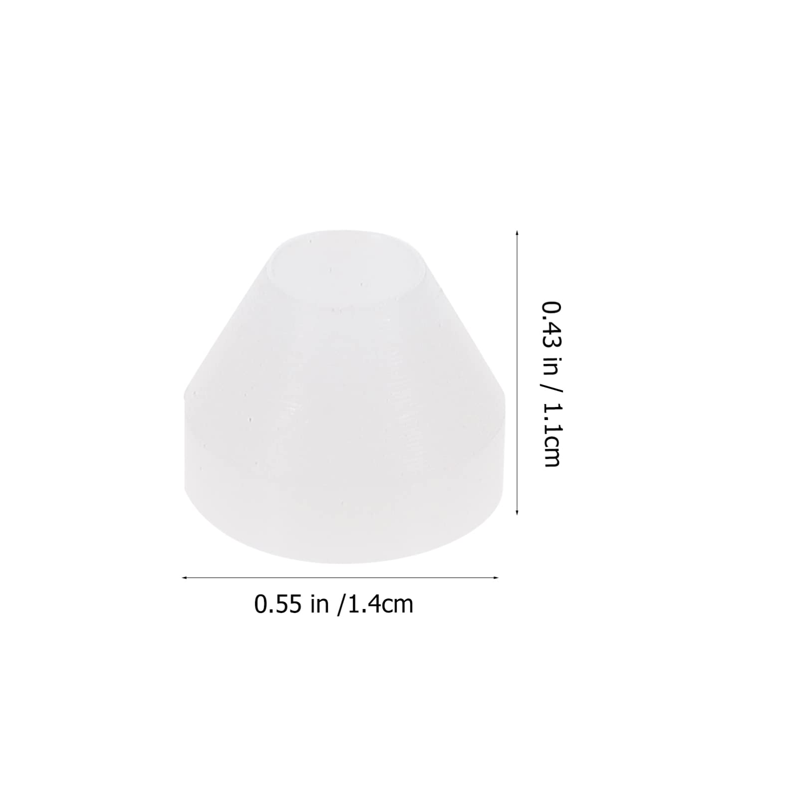 OFFSCH Pen Turning Supplies 20pcs Pe Non-stick Pen Bushings Insulation Bushings for Smooth