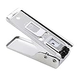 Einfach zu bedienen, stecken Sie einfach die SIM-Karte in den Cutter und drücken Sie sie schnell nach unten, einfach zu bedienen und sorgt für einen präzisen sauberen Schnitt und keine Schäden an Ihrer vorhandenen SIM-Karte