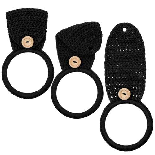 Tatuo 3 Pieces Crochet Towel Holder Hanging...
