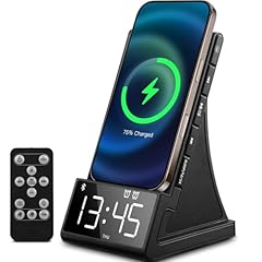 8 in 1 Wireless Charging Station with Bluetooth Speaker, Alarm Clock,FM Radio,Remote Control,Fast photo 8 in 1 Wireless Charging Station with Bluetooth Speaker, Alarm Clock,FM Radio,Remote Control,Fast