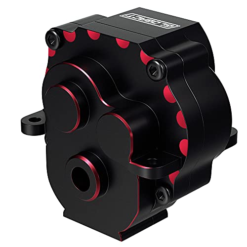Epinon For Trx4M Transmission Aluminum Gearbox Case 1/18 Rc Crawler Upgrades Accessories (Black Red) #TOP12