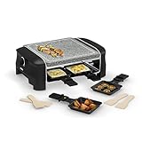 Princess 162810 Stone Grill Party – Raclette y parrilla para 4 personas
