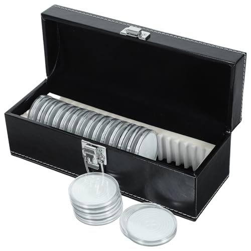 Boîte de rangement pièces 39mm FRCOLOR pour transporter vos collections en voyage