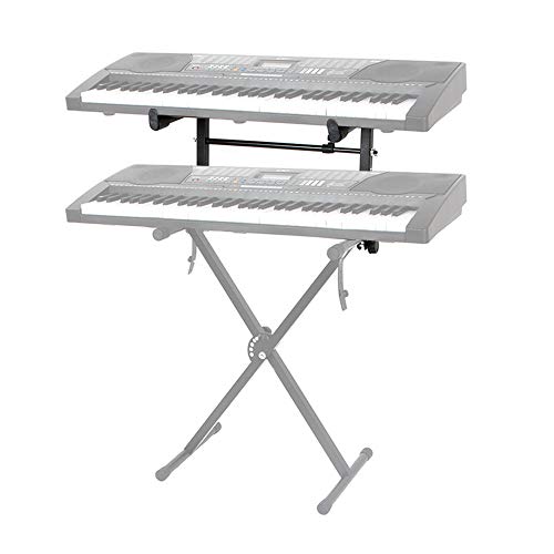 Ejoyous Keyboard Stand, Adjustable Electronic Piano Riser X Style Keyboard Holder Digital Piano Stand Musical Instrument Accessory