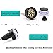Motorcycle Handlebar End Light ,12 LED Turn Signal Lamp Scooter Blinker Flasher Resistor Front Rear Light Assembly,for Chopper Cruiser Classic Vintage Motorbike