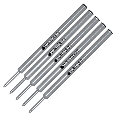 Recharges pour stylo roller recharge encre bleue pointe fine compatible Cross C22 Monteverde
