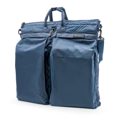 FlyBoys Jumbo Helmet Bag Azul resistente y acolchada