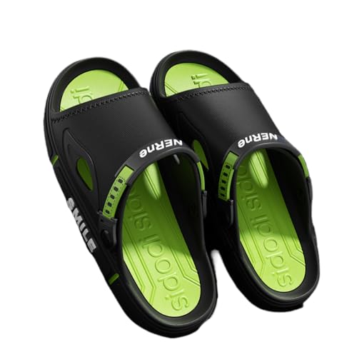 Premium Comfort Smile Fashion Flip-back Convertible Outdoor Sandals Sildes Summer Slippers For Men Non Slip Indoor Footwear