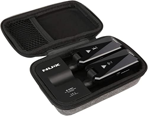 Sistema Inalámbrico para Guitarra NUX B-5RC de 2,4 GHz: Transmisor y Receptor con Emparejamiento Automático, Función Silencio, Estuche de Carga, Cable, Pulimento y Kit de Herramientas miniatura 2