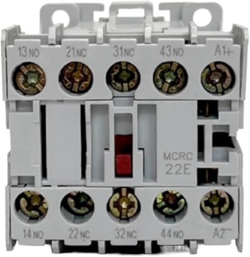 Contacteur de commande DC24V stable à relais 2NO 2NC pour montage rail DIN rapide