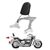 □ Color: Chrome XIAOZHIWEN Motorcycle Trasero Sissy Bar Resistente al Portal de Equipaje para Honda Shadow Ace VT400 1992-1998 Sombra Ace VT750 C2 RC44 1997-2003 hnxzw