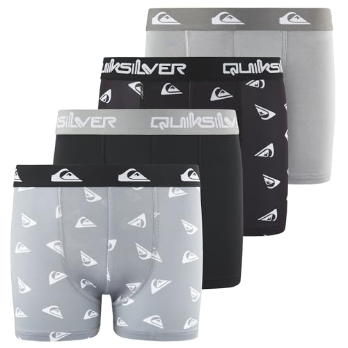 Quiksilver-Boys-Underwear-4-Pack-Boxer-Briefs-for-Boys-6-18-Durable-Stretch-Breathable-Moisture-Wicking Quiksilver Boys Underwear 4 Pack Boxer Briefs for Boys 6-18 Durable Stretch Breathable Moisture Wicking - Image 1