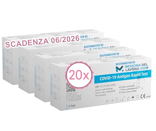 Clungene Kit Tamponi Rapido Covid-19 Nasale 2024
