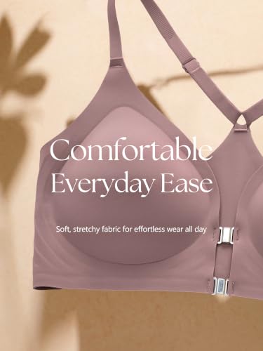 Image of Racerback Jelly Bras with Metal Magnetic Front Closure - S-XL