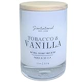 Tobacco and Vanilla Scented Candle