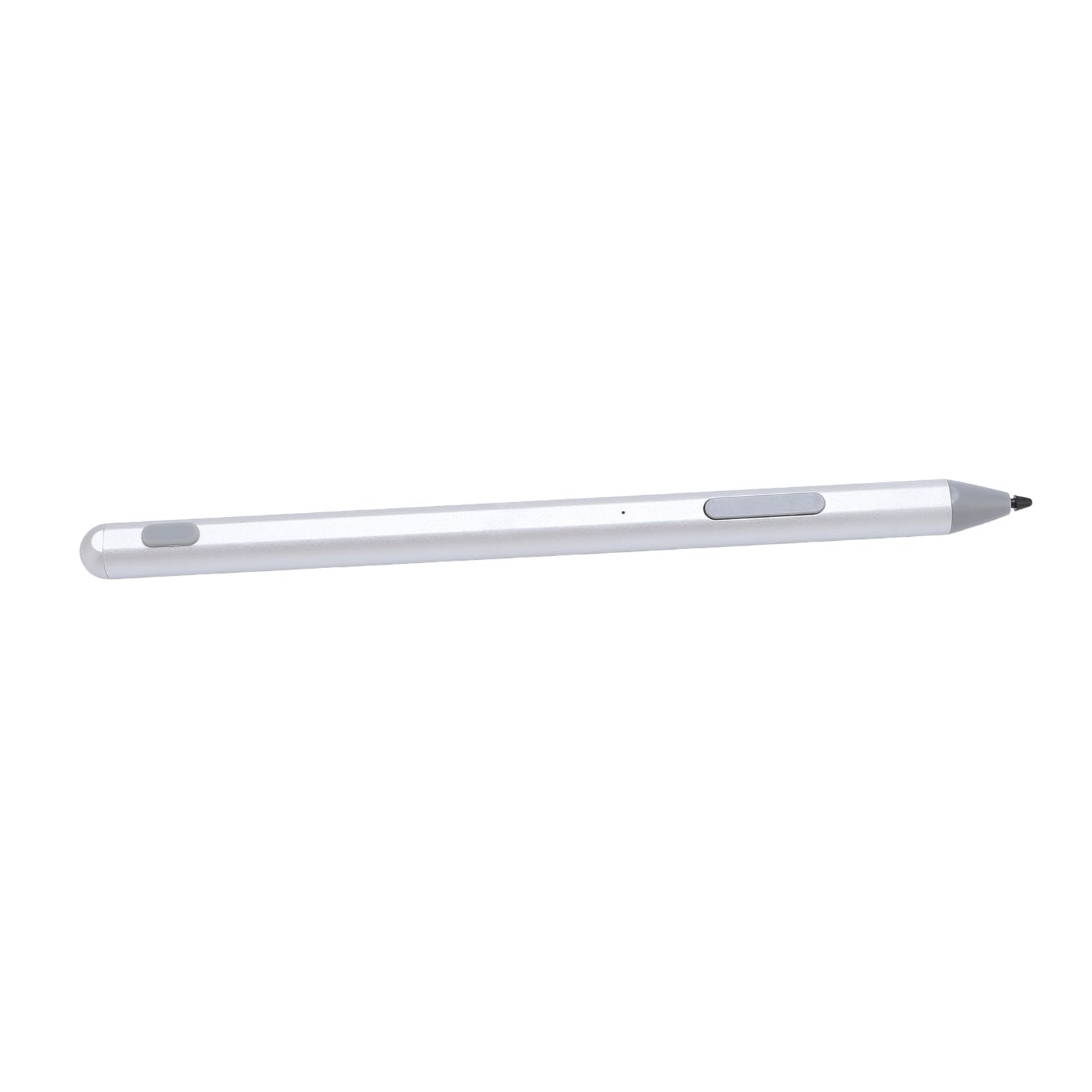 Penna Stilo Ricaricabile 4096 Livelli di Pressione Touch Screen di Precisione Disegno Digitale per Dispositivi MPP2.0 Lega di Alluminio 1 unità (SILVER)
